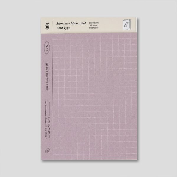 Signature Memopad - Grid